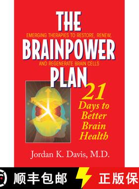 【3-4周达】The Brainpower Plan : 21 Days to Better Brain Health [9781681627946]