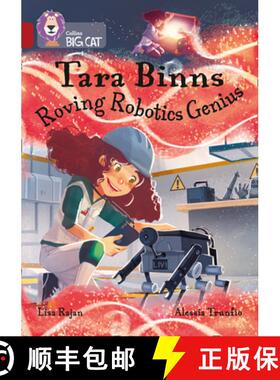 【3-4周达】Collins Big Cat ? TARA BINNS: ROVING ROBOTICS GENIUS: Band 14/Ruby: Band 14/Ruby [9780008487232]