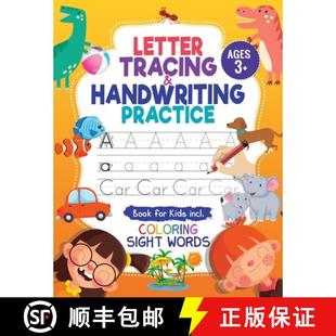 【3-4周达】Letter Tracing and Handwriting Practice Book: Trace Letters and Numbers Workbook of the Al... [9781946525710]
