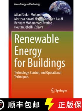 【3-4周达】Renewable Energy for Buildings: Technology, Control, and Operational Techniques [9783031087349]