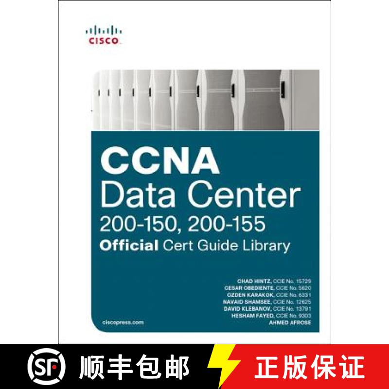 【3-4周达】CCNA Data Center (200-150, 200-155) Official Cert Guide Library [9781587205958]