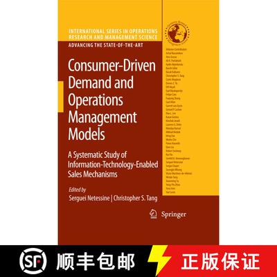 【3-4周达】Consumer-Driven Demand and Operations Management Models : A Systematic Study of Informatio... [9781489983695]
