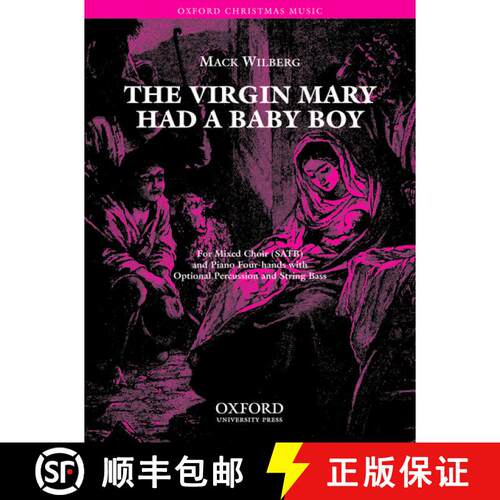 【3-4周达】The Virgin Mary Had a Baby Boy: Vocal Score (Vocal score) [9780193869295]