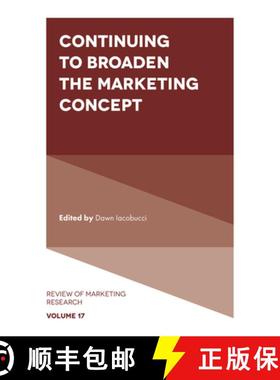 【3-4周达】Continuing to Broaden the Marketing Concept [9781787548251]