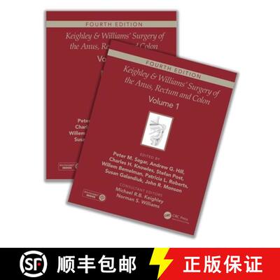 【3-4周达】Keighley & Williams' Surgery of the Anus, Rectum and Colon, Fourth Edition: Two-Volume Set [9781138477384]