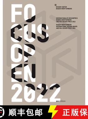 【3-4周达】Focus Open 2022 : Baden-Württemberg International Design Award and Mia Seeger Prize 2022 [9783899863826]