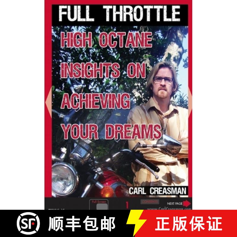【2-3周达】Full Throttle: High Octane Insights on Achieving Your Dreams [9780981463810]
