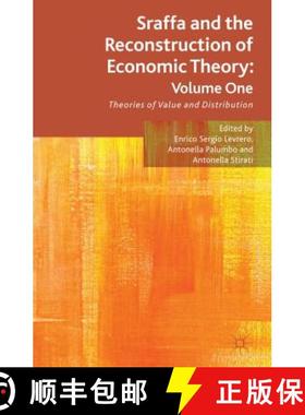 【3-4周达】Sraffa and the Reconstruction of Economic Theory: Volume One: Theories of Value and Distri... [9780230355262]