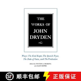XIV Spanish Plays; The Dryden 9780520075610 Duke G... Works John Volume Keeper Kind Fryar 4周达