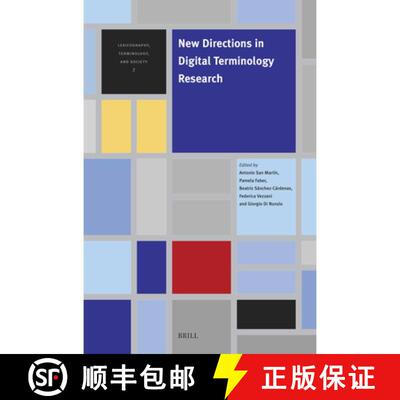 【3-4周达】精装 New Directions in Digital Terminology Research [9789004747050]