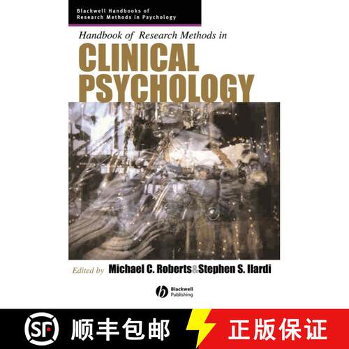 【3-4周达】精装 Handbook Of Research Methods In Clinical Psychology [Wiley心理学] [9780631226734]