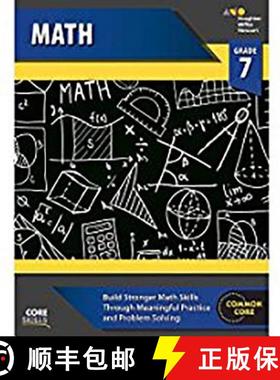 【3-4周达】Steck-Vaughn Core Skills Mathematics: Workbook Grade 7 [9780544268258]