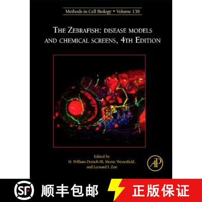 【3-4周达】The Zebrafish: Disease Models and Chemical Screens: Volume 138 [9780128034736]