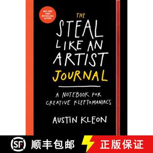 【3-4周达】The Steal Like an Artist Journal: A Notebook for Creative Kleptomaniacs [9780761185680]