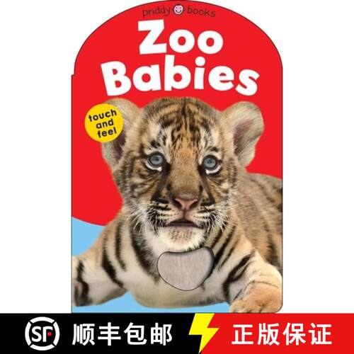 【3-4周达】Baby Touch & Feel : Zoo Babies [9781838992958]