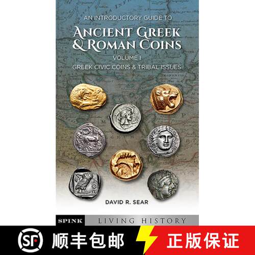 【3-4周达】精装 An Introductory Guide to Ancient Greek and Roman Coins: Volume 1 - Greek Civic Coins ... [9781907427657]