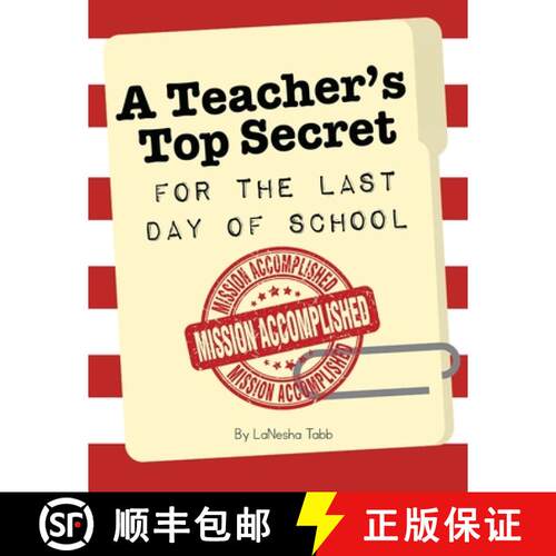 【3-4周达】A Teacher's Top Secret: Mission Accomplished [9781956306286]