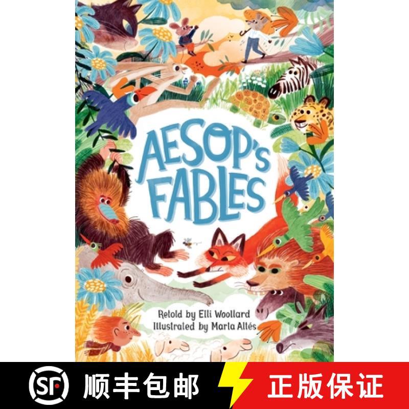 【3-4周达】Aesop's Fables, Retold by Elli Woollard [9781509886685]