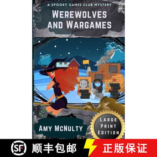 【3-4周达】Werewolves and Wargames: Large Print Edition [9781958051283]