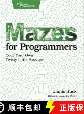 【3-4周达】Mazes for Programmers : Code Your Own Twisty Little Passages [9781680500554]