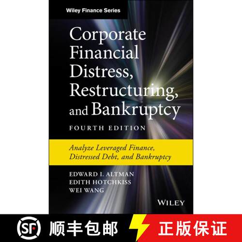 【3-4周达】精装 Corporate Financial Distress, Restructuring, And Bankruptcy - Analyze Leveraged Finan... [9781119481805]