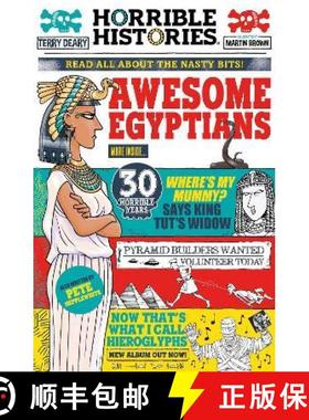 【3-4周达】Awesome Egyptians (newspaper edition) [9780702322914]