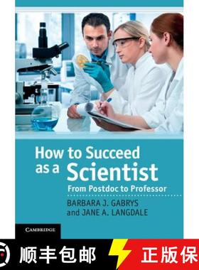 【3-4周达】How to Succeed as a Scientist: From Postdoc to Professor [9780521186834]
