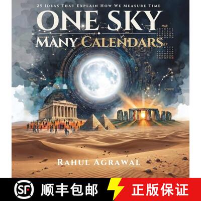 【3-4周达】One Sky Many Calendars : 25 Ideas That Explain How We Measure Time [9781764485029]
