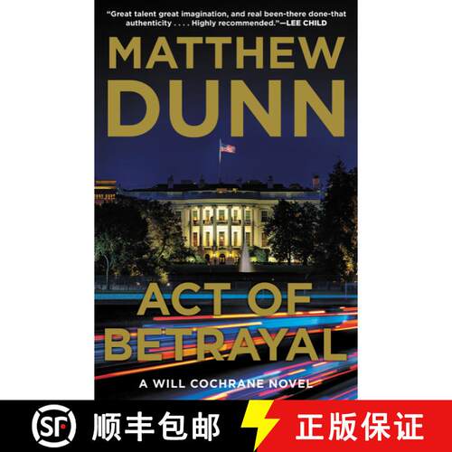 【3-4周达】精装 Act of Betrayal : A Will Cochrane Novel [9780062427229]