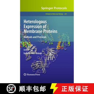 【3-4周达】Heterologous Expression of Membrane Proteins : Methods and Protocols (Softcover reprint of... [9781493961320]