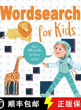 预订 Wordsearch for Kids: Over 100 Puzzles for Hours of Fun! [9781839406188]