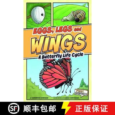 预订 Eggs, Legs, Wings: A Butterfly Life Cycle [9781429662284]