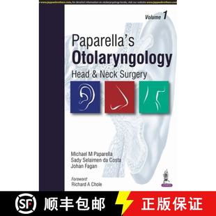 Paparella 9789351524540 Set Neck 4周达 Surgery Otolaryngology Volume Head Two