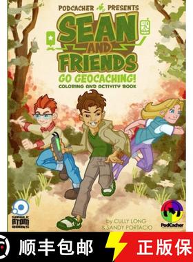 【3-4周达】Sean and Friends Go Geocaching (Coloring Book) [9780578174150]