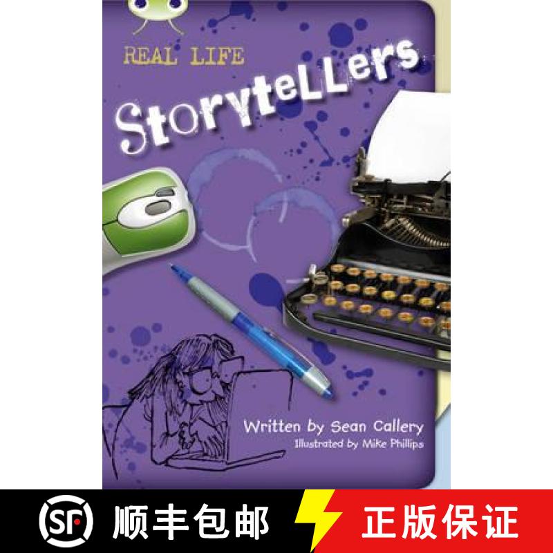 【2-3周达】Bug Club Independent Non Fiction Blue B Real Life:Storytellers: - Bug Club NF Blue (KS2) B... [9780435075736]