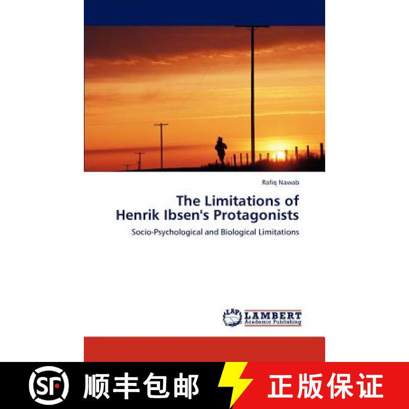 预订 The Limitations of Henrik Ibsen's Protagonists [9783848480470] - 实物图
