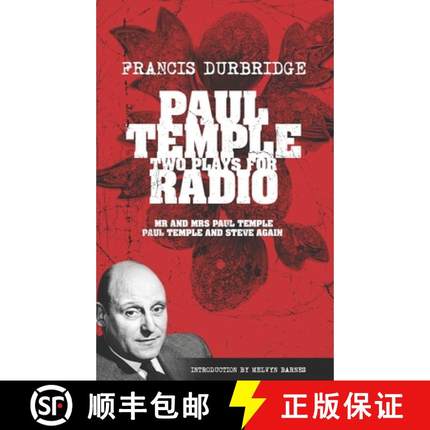 【3-4周达】Paul Temple: Two Plays For Radio (Scripts of the radio plays) [9781912582617]