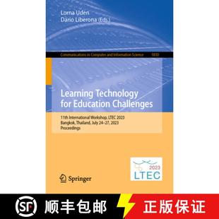 Technology Challenges Learning 2023 9783031347535 LTEC for 4周达 International 11th Education Ban... Workshop