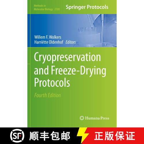 【3-4周达】Cryopreservation and Freeze-Drying Protocols (Fourth Edition 2021) [9781071607855]