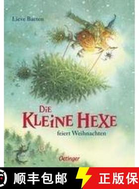 【3-4周达】Die kleine Hexe feiert Weihnachten [9783789176326]