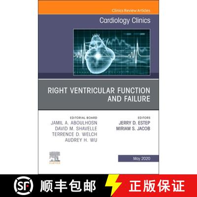 【3-4周达】精装 Right Ventricular Function and Failure, an Issue of Cardiology Clinics: Volume 38-2 [9780323760003]