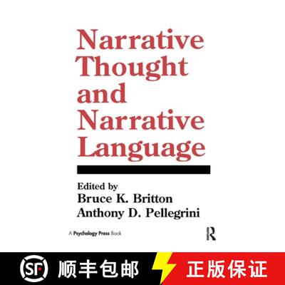 【3-4周达】精装 Narrative Thought and Narrative Language [9780805800999]