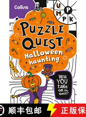 【3-4周达】Halloween Haunting: Solve More Than 100 Puzzles in This Adventure Story for Kids Aged 7+ [9780008621902]