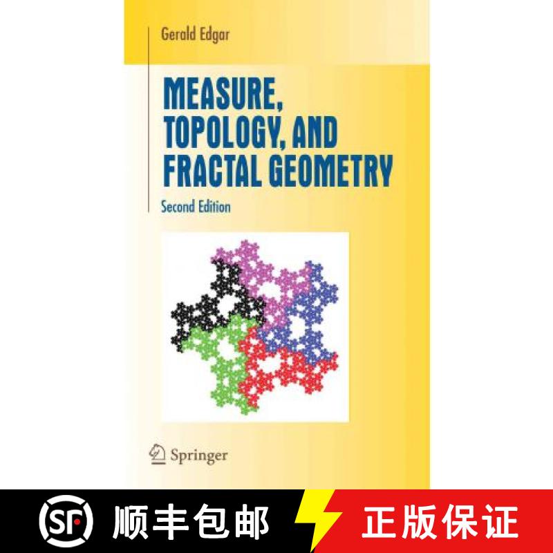 【3-4周达】Measure, Topology, and Fractal Geometry [9781441925695]