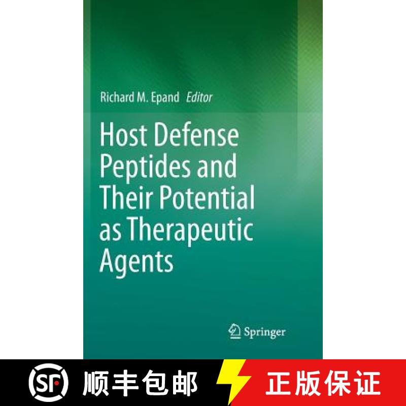 【3-4周达】Host Defense Peptides and Their Potential as Therapeutic Agents [9783319814063]