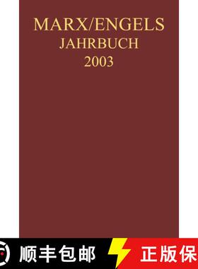 【3-4周达】Marx-Engels-Jahrbuch 2003. Die Deutsche Ideologie: Artikel, Druckvorlagen, Entwurfe, Reins... [9783050038377]