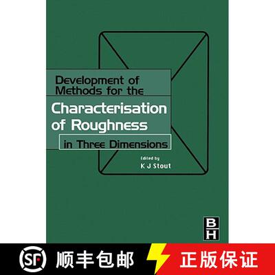 【3-4周达】Development of Methods for Characterisation of Roughness in Three Dimensions [9781857180237]