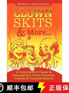 【3-4周达】Clown Skits & More... [9780557126835]