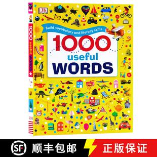Skills Useful Vocabulary and Build 1000 Words 9780241319536 现货 Literacy DK常用英语1000词