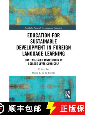 【3-4周达】Education for Sustainable Development in Foreign Language Learning: Content-Based Instruct... [9780367530327]